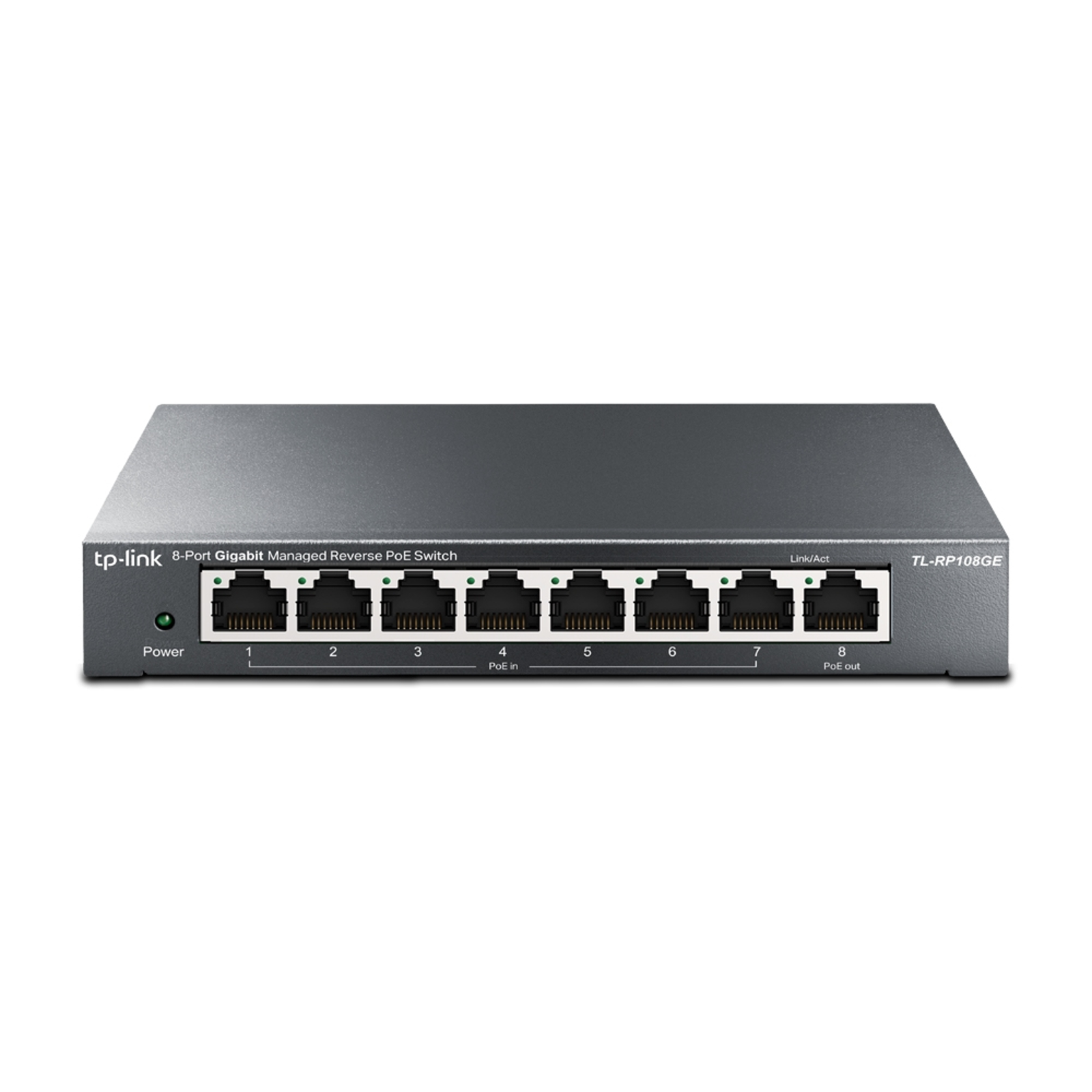 TP-Link TL-RP108GE Switch 8-Ports Gigabit Reverse PoE