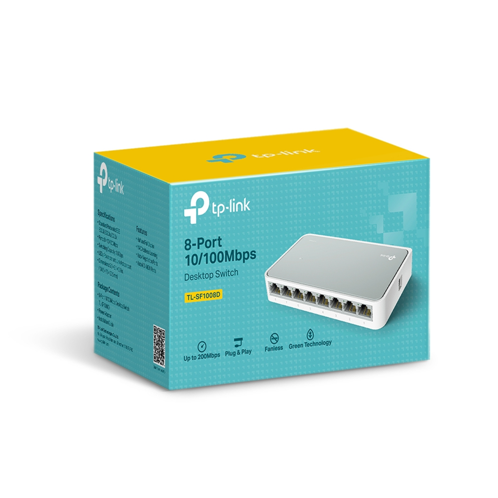 TP-Link Switch TL-SF1008D 8x 10100Mbps