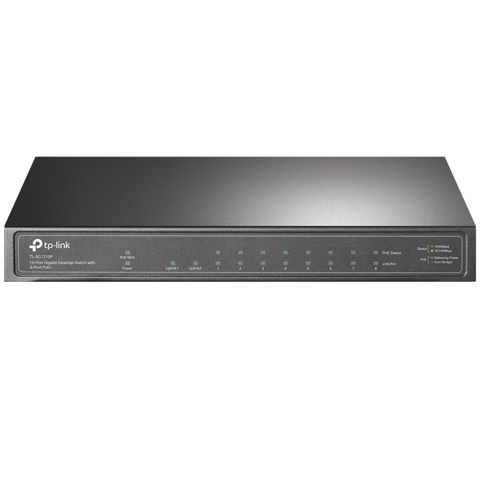 TP-Link TL-SG1210P Unmanaged Switch Gigabit Ethernet 8x PoE 63W 1x SFP