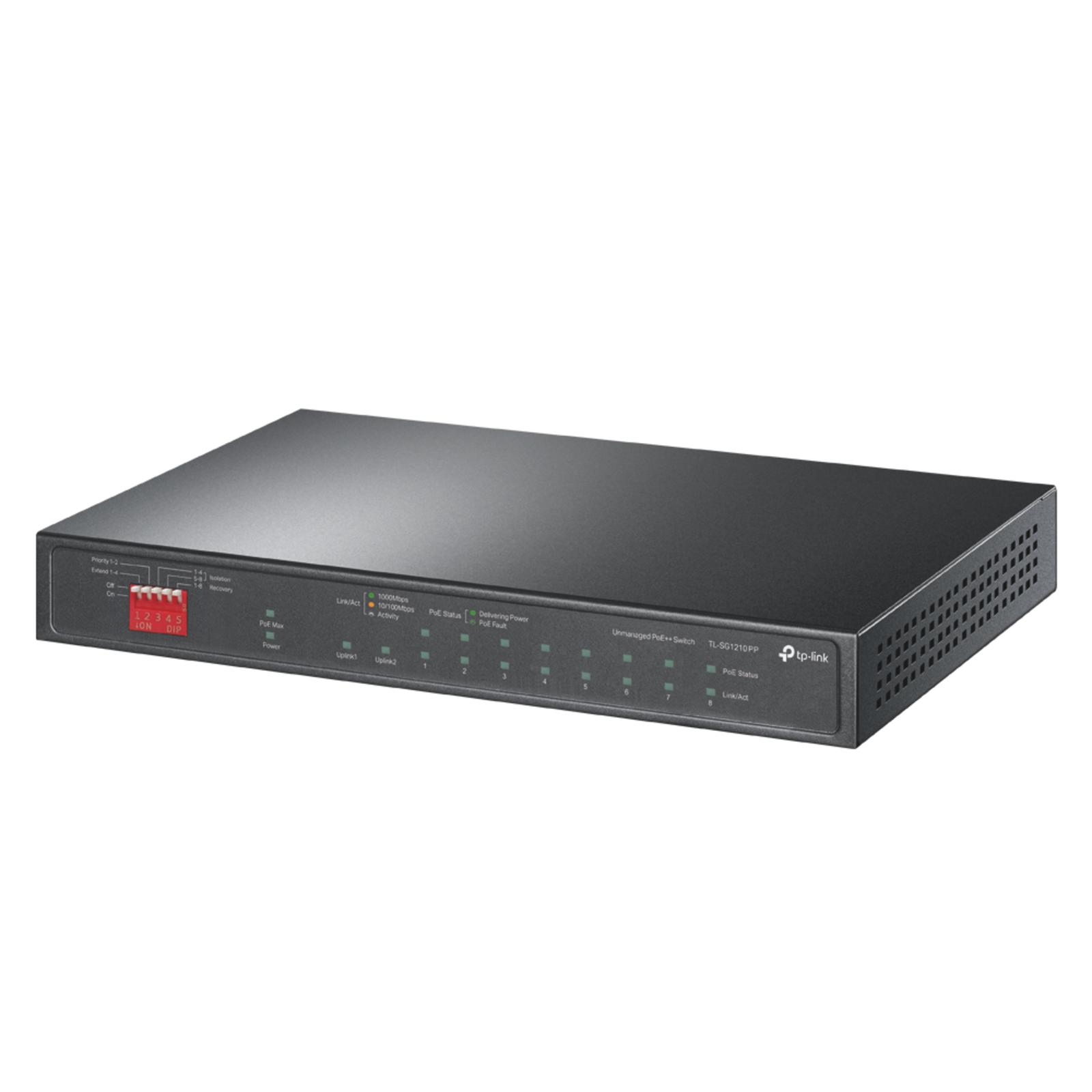 TP-Link TL-SG1210PP10xGb(8xPOE+)SFP Desk.Switch
