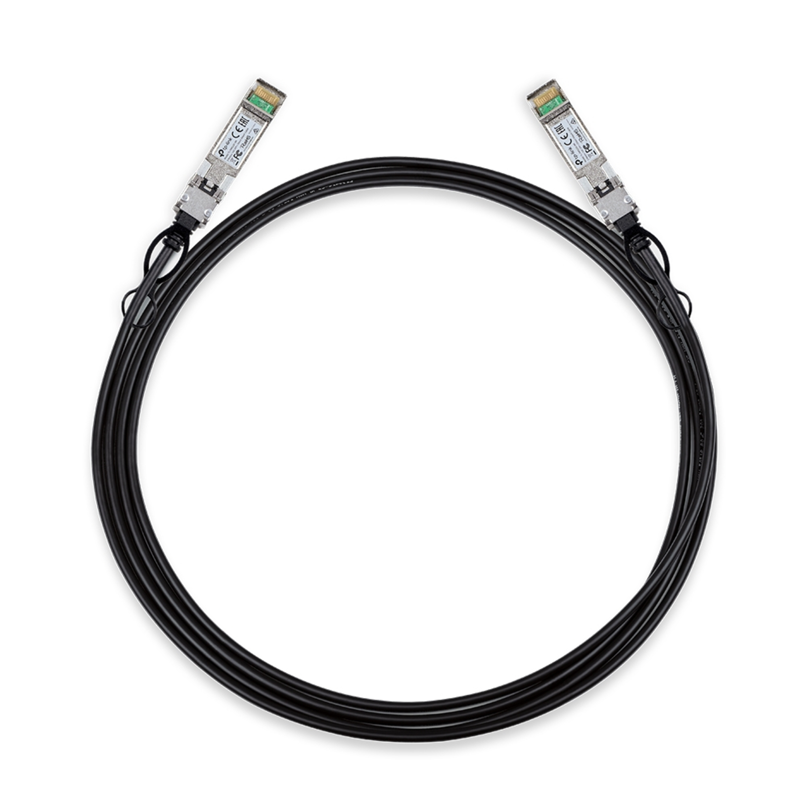 TP-Link TL-SM5220-3M Fiber Optic Cable SFP+ DAC Black