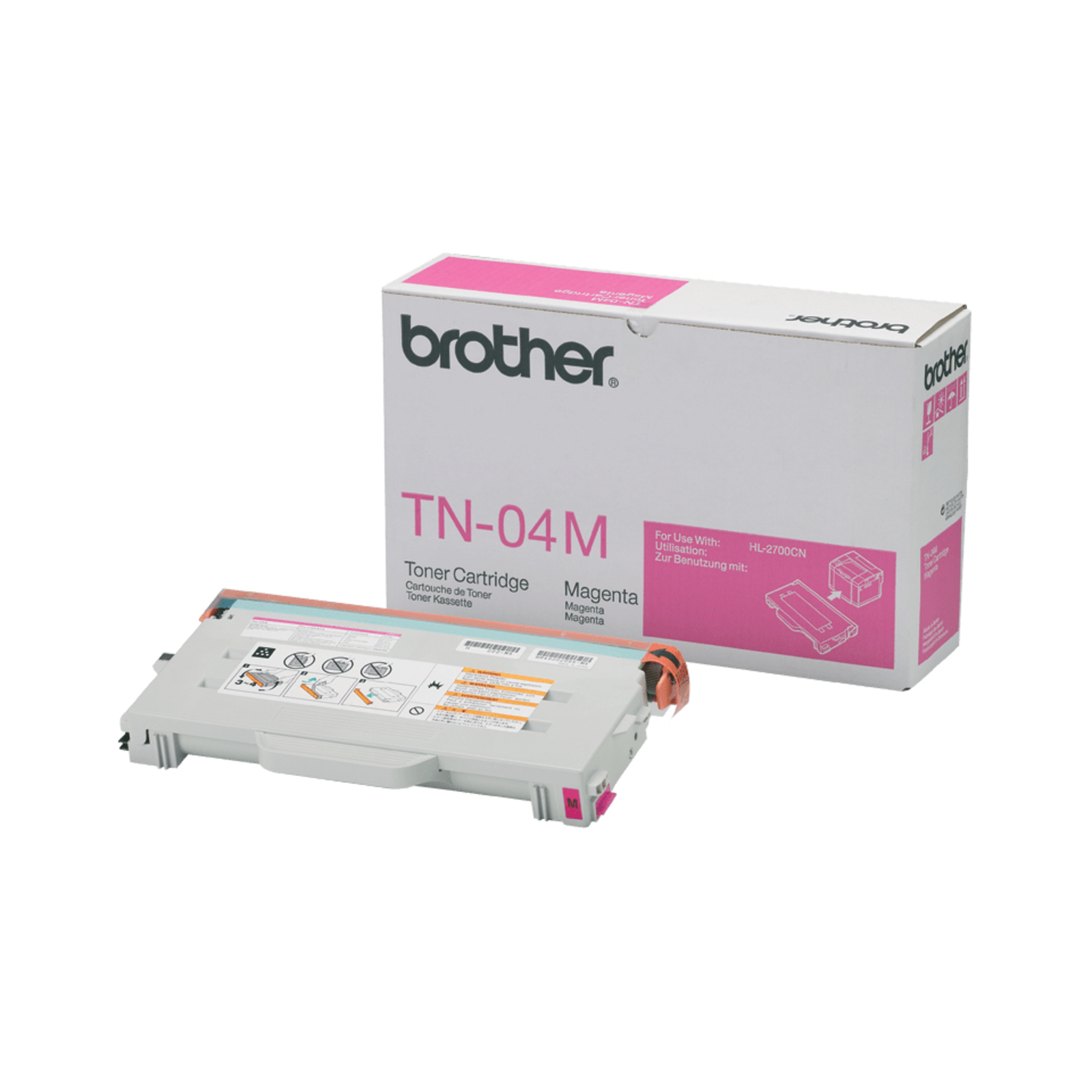 Bredher TN-04M Toner magenta Capacity 6,600 Pages (TN04M)