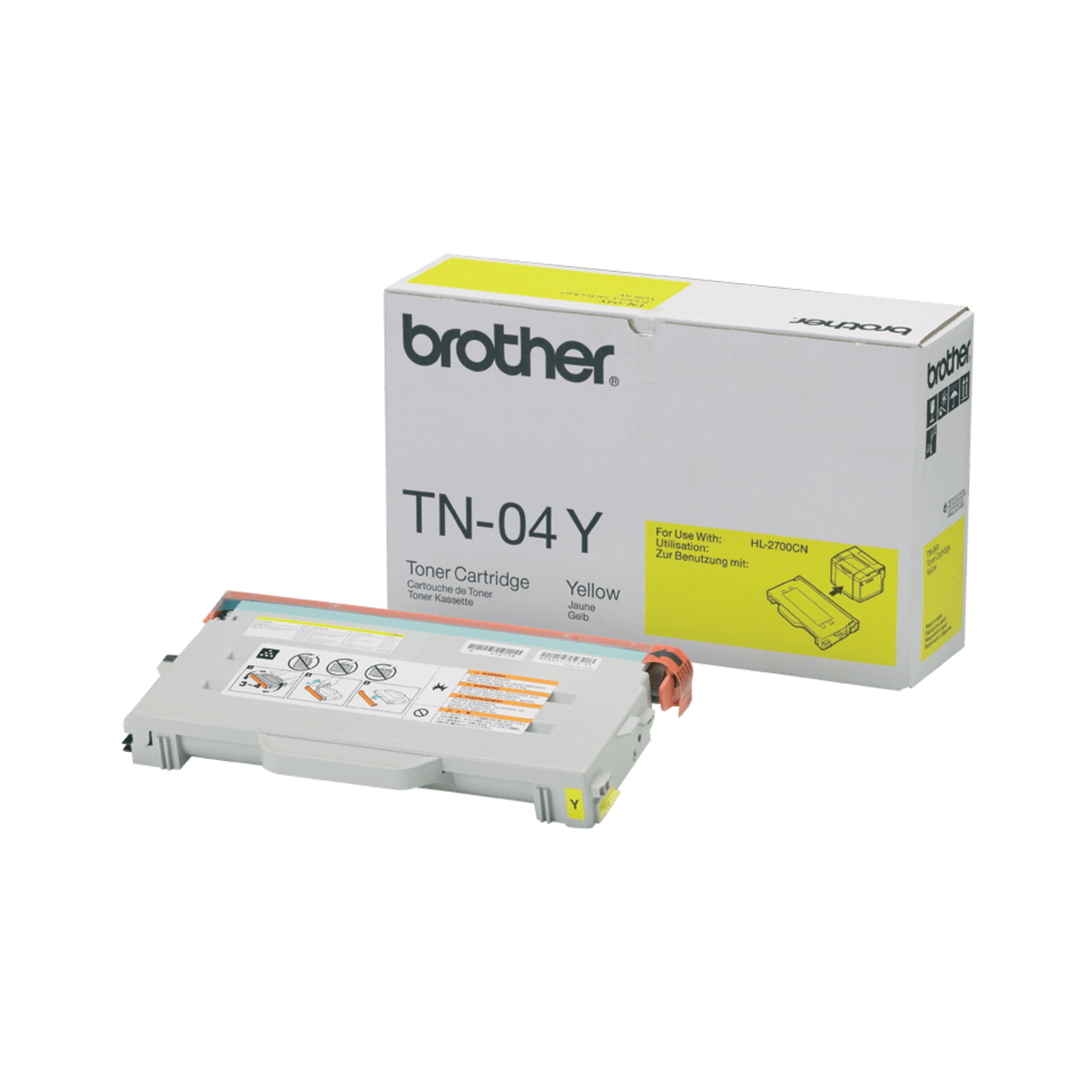 Bredher Toner TN-04Y Yellow Capacity 6,600 Pages (TN04Y)