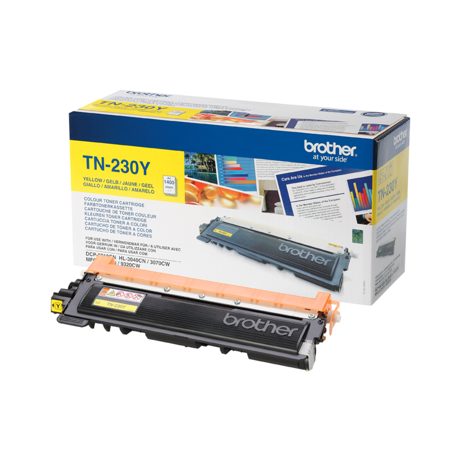 Bredher TN 230Y Yellow 1400 Pages Toner