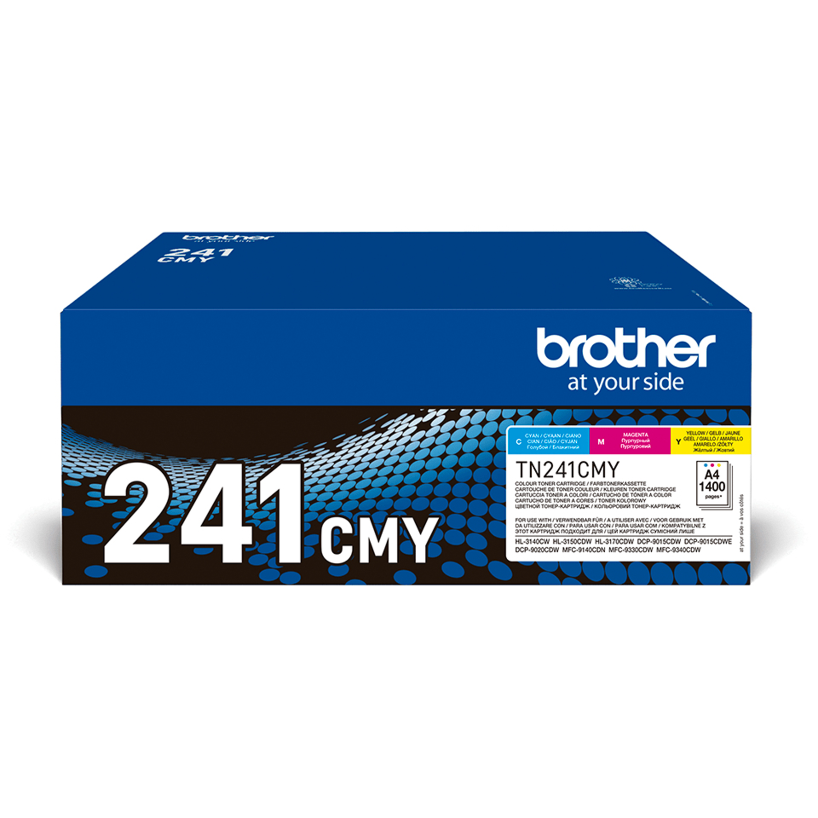 Bredher TN 241CMY Yellow cyan magenta 1400 Pages Toner