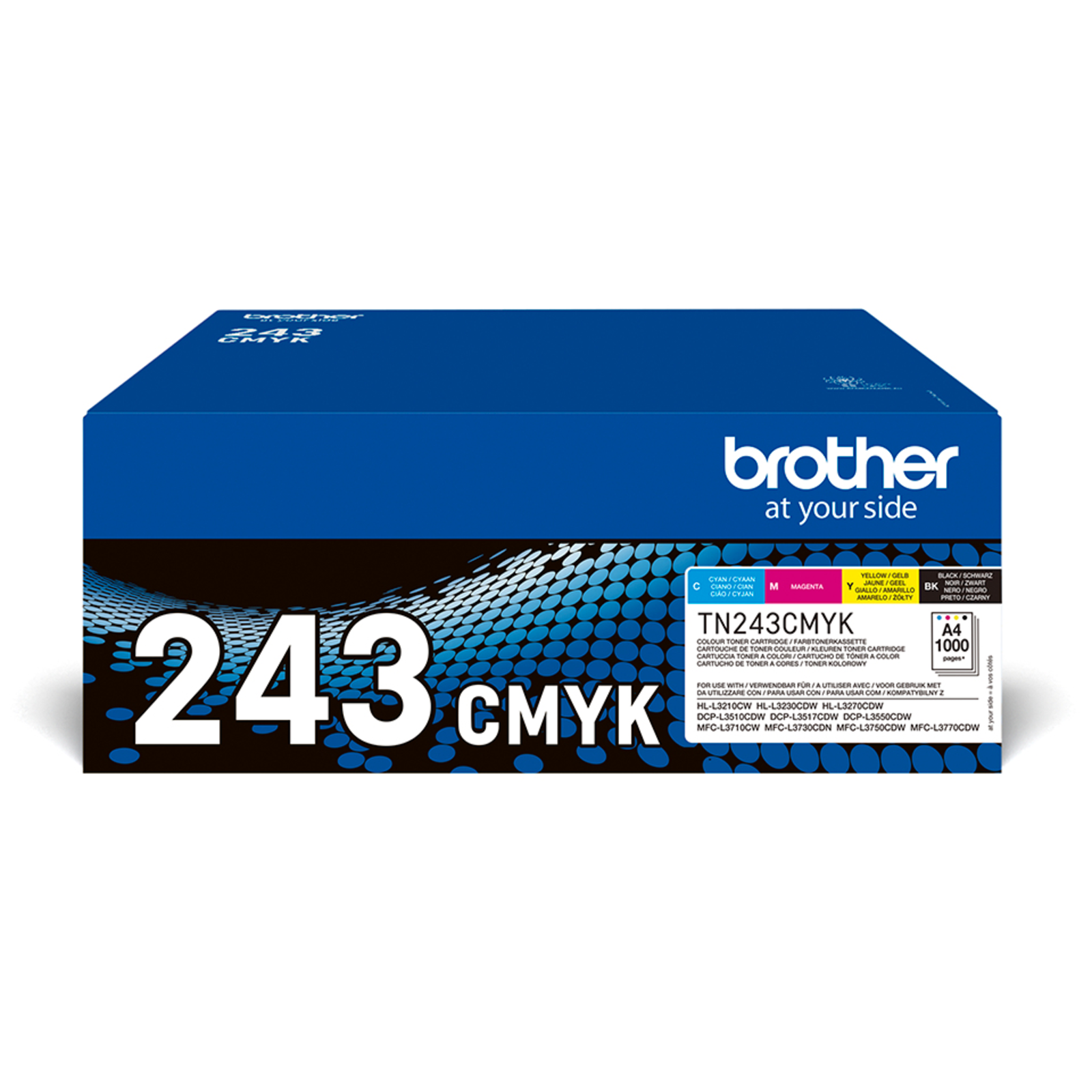 Bredher Toner Cartridge 1 Pc(S) (TN-243CMYK)