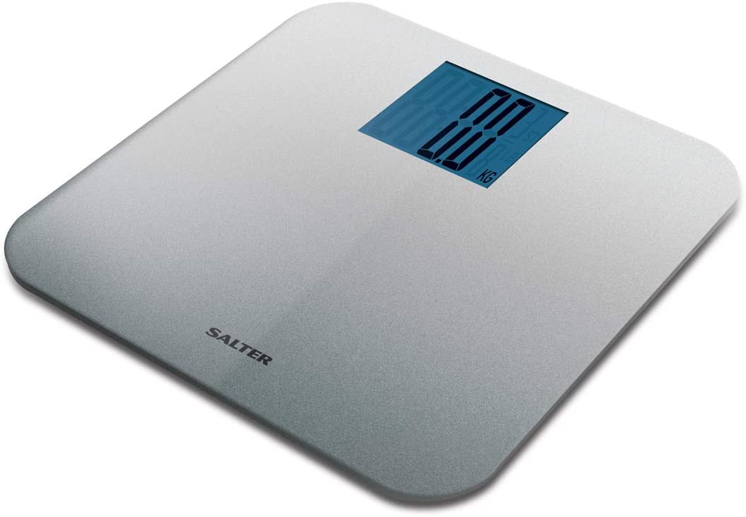 Salter 9075 SCFEU12 Max Electronic Digital Bathroom Scales, Silver