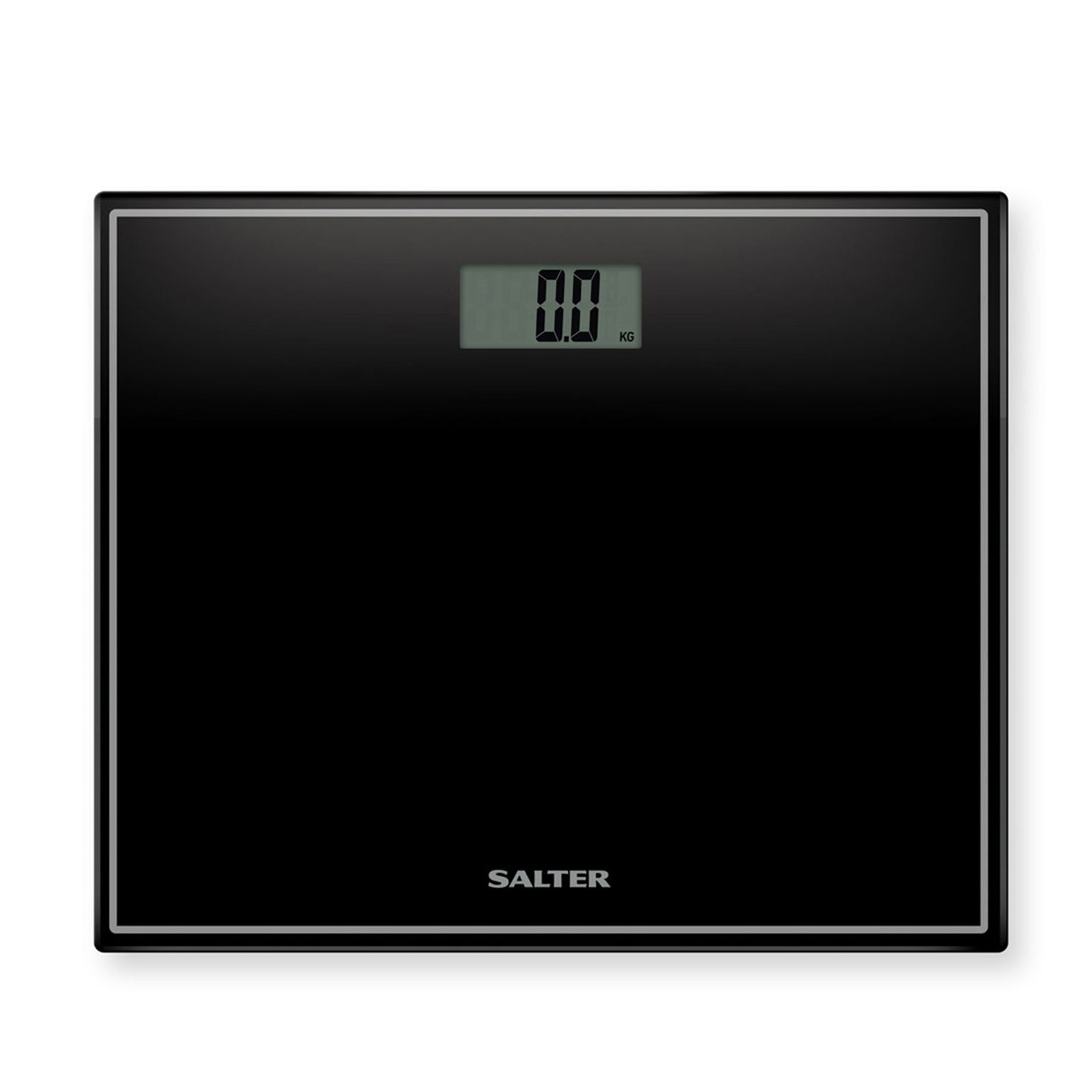Salter 9207 BCFEU12 Compact Electronic Bathroom Scale, Black