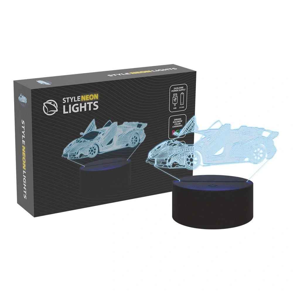 Manta SNL64RGB LED lamp Light decoration Car 3D RGB