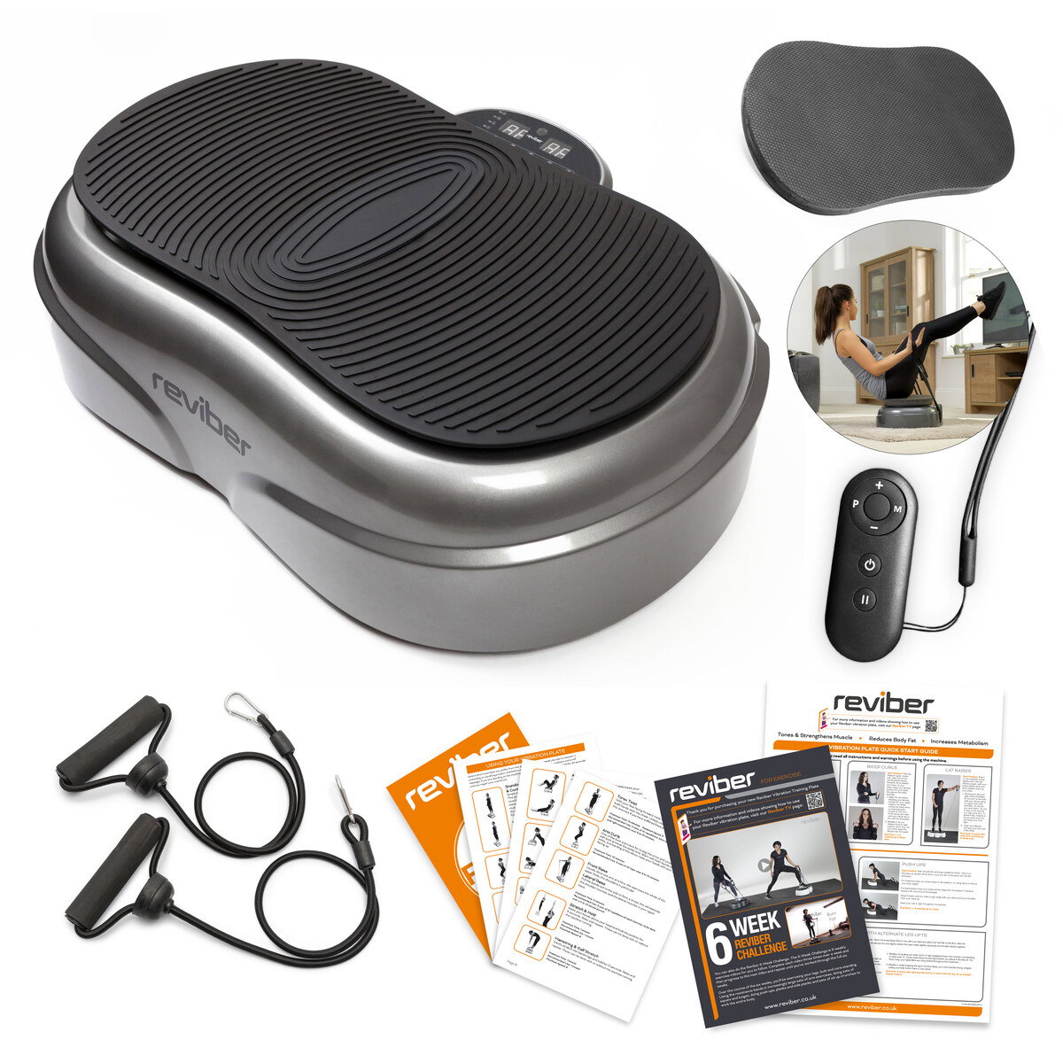 Reviber RV-VIFU/ER-07 Fusion Oscilatting Vibration Plate Exerciser ER07