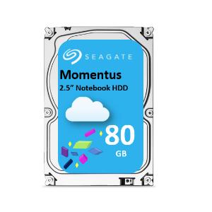 80GB Seagate 2.5 SATA 5400rpm 8MB Notebook HD