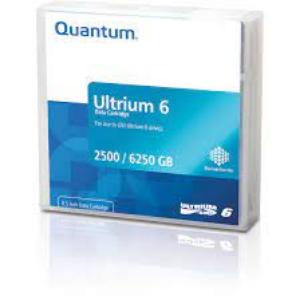 Quantum LTO-6 (2.5TB 6.25TB) Ultrium Tape Media Cartridge