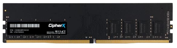 32GB CipherX PRO Series DDR4 (3200Mhz) UDIMM Desktop Memory Module (Lifetime Warranty)
