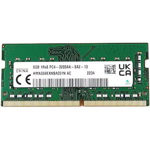 8GB Hynix DDR4-3200Mhz 1Rx8 PC4-25600 260 Pin Non-ECC 1.2V CL22 SODIMM Notebook Memory Module