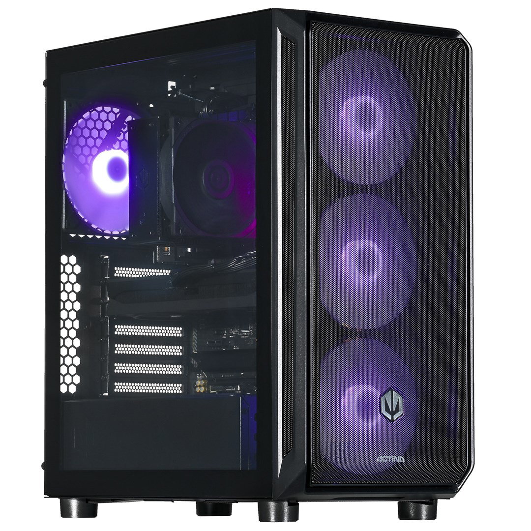 Actina 5901443414742 PC AMD Ryzen 5 7600X3D 32 GB DDR5-SDRAM 2 TB SSD AMD Radeon RX 9070 Midi Tower Black