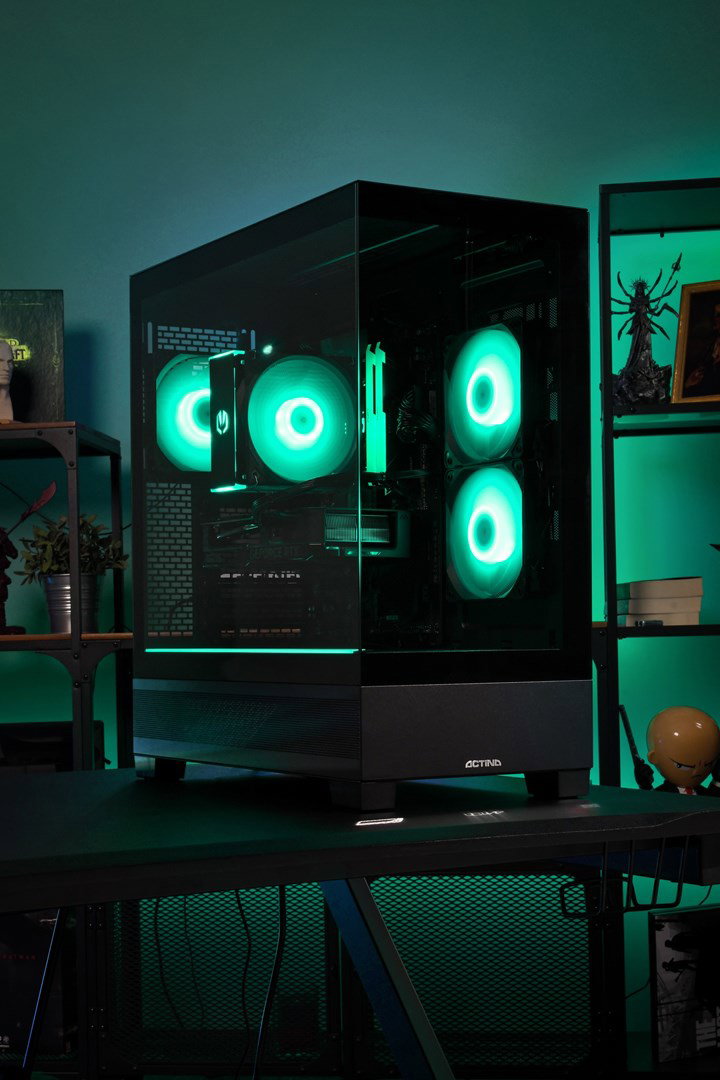 Actina 5901443416487 PC AMD Ryzen 5 7600X 32 GB DDR5-SDRAM 1 TB SSD NVIDIA GeForce RTX 5070 Ti Windows 11 Home Midi Tower Black