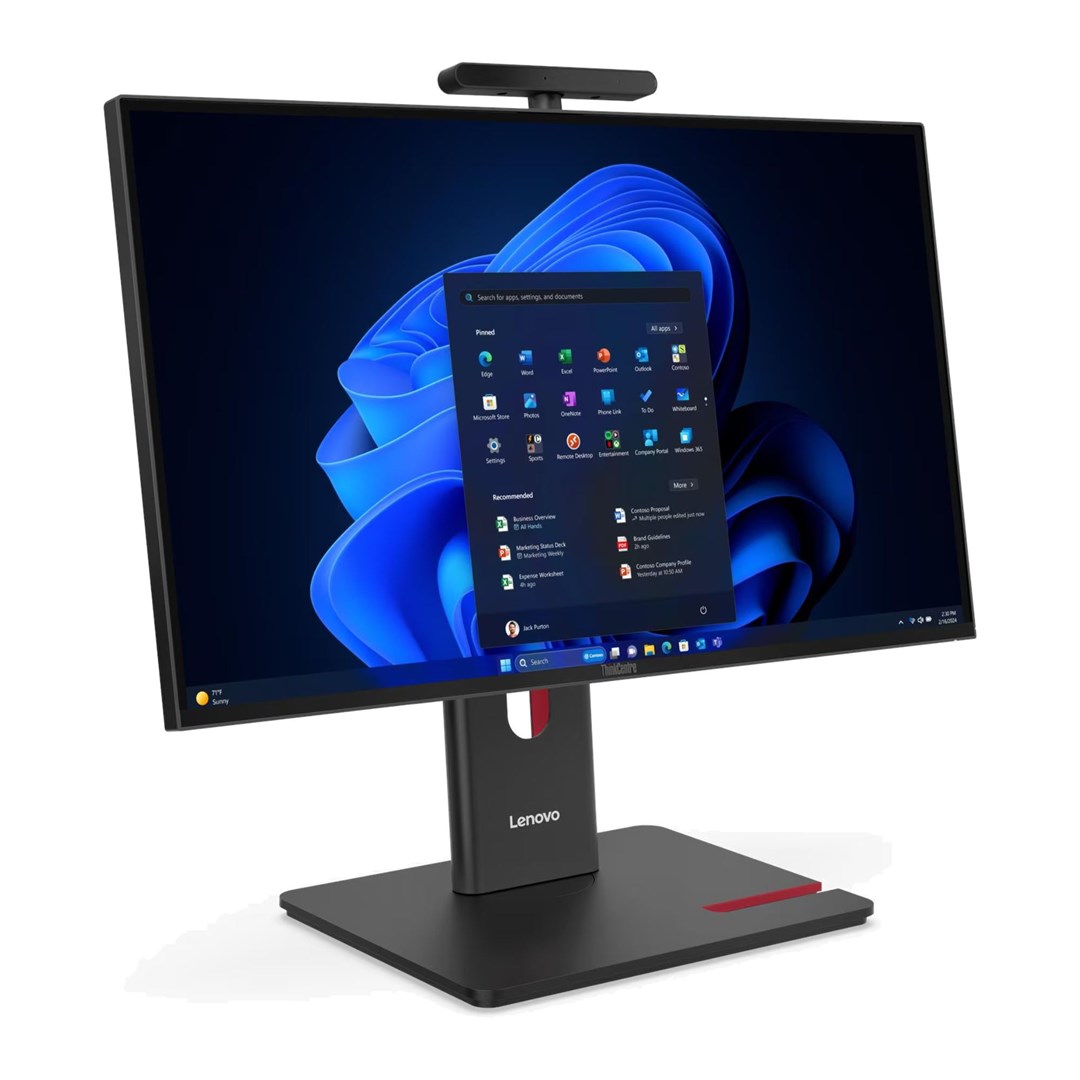 Lenovo ThinkCentre M90a G6 Ultra 7 265 23.8 FHD IPS 120Hz 250 nits LBL AG 32GB DDR5 5600 1TB SSD Intel Graphics 5.0MP camera + IR vPro Windows 11 Pro Black 3-year on-site warranty