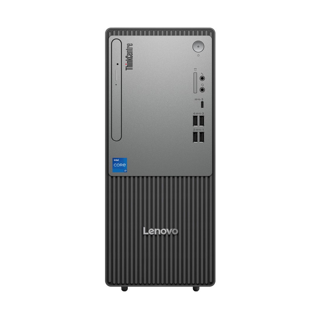Lenovo ThinkCentre neo 50t Intel Core i3 i3-14100 8 GB DDR5-SDRAM 512 GB SSD Windows 11 Pro Tower PC Black, Grey
