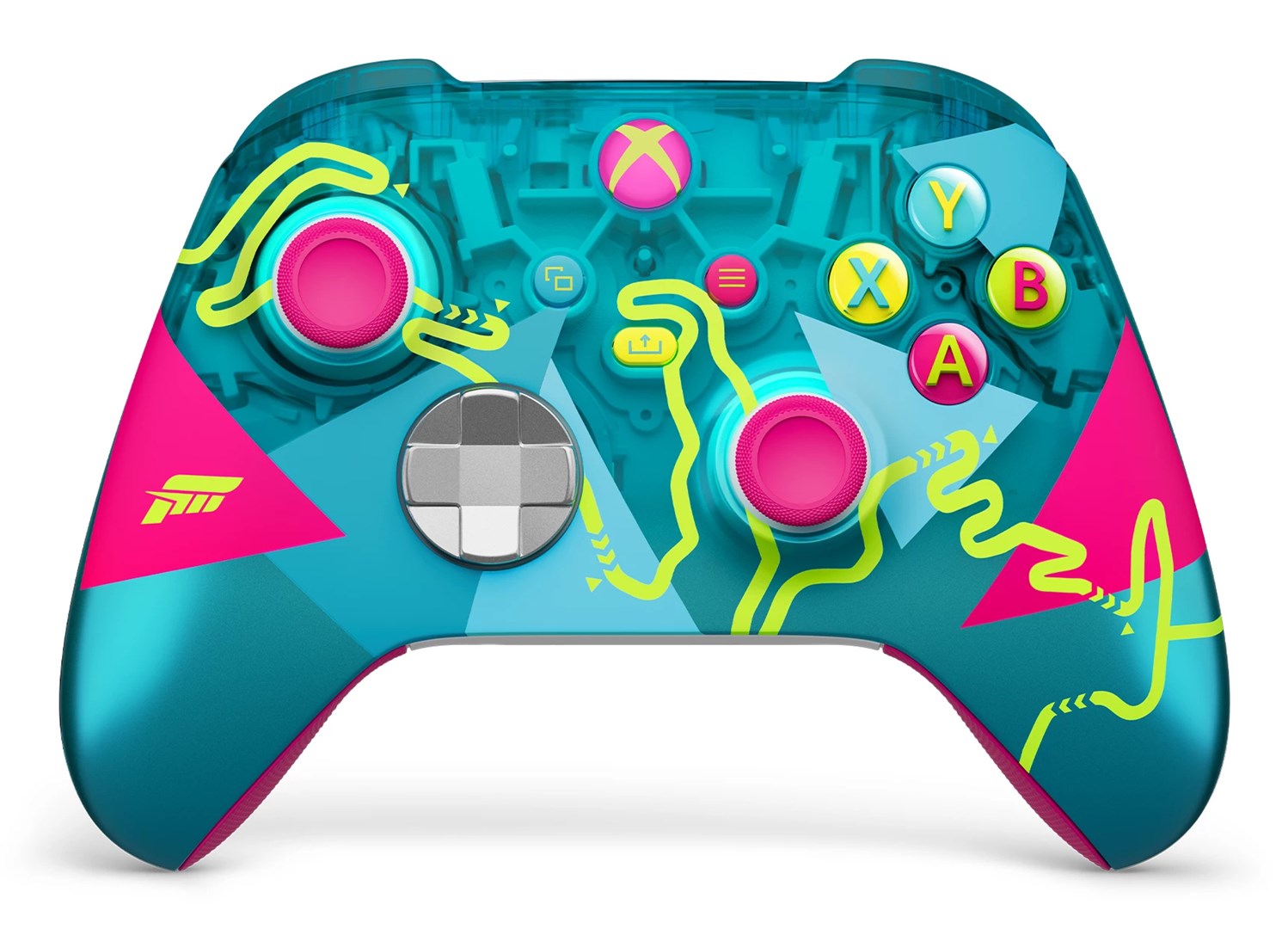 Microsoft Forza Horizon 6 Limited Edition Xbox Controller Multicolour Bluetooth Gamepad Android, PC, Xbox One, Xbox Series S, Xbox Series X, iOS