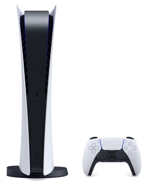 Sony PlayStation 5 Digital Slim e-chassis 825 GB Black, White