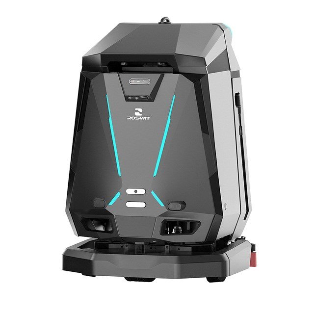 Rosiwit Skywalker 50 Professional scrubber robot + cylindrical brush Grey