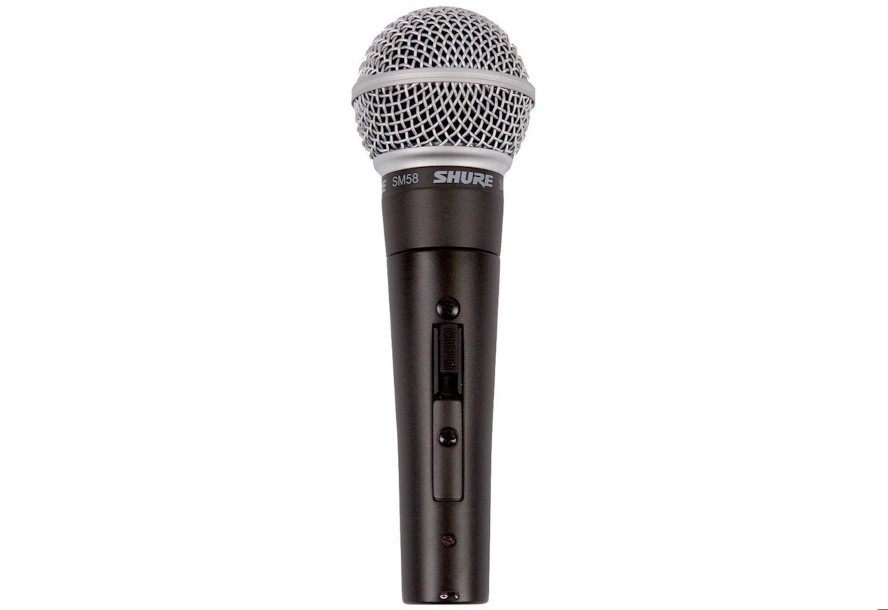 Shure SM58SE - dynamic, cardioid, vocal microphone with switch