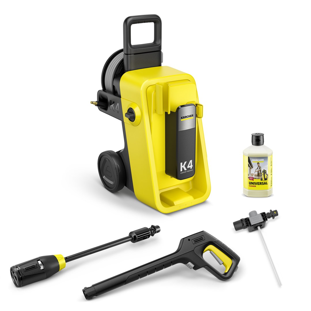 Krcher K 4 Comfort Premium pressure washer Upright Electric 420 l/h Yellow
