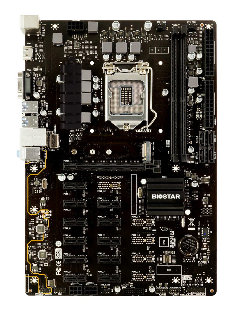 Biostar TB360-BTC PRO 2.0 motherboard Intel B360 LGA 1151 (Socket H4) ATX