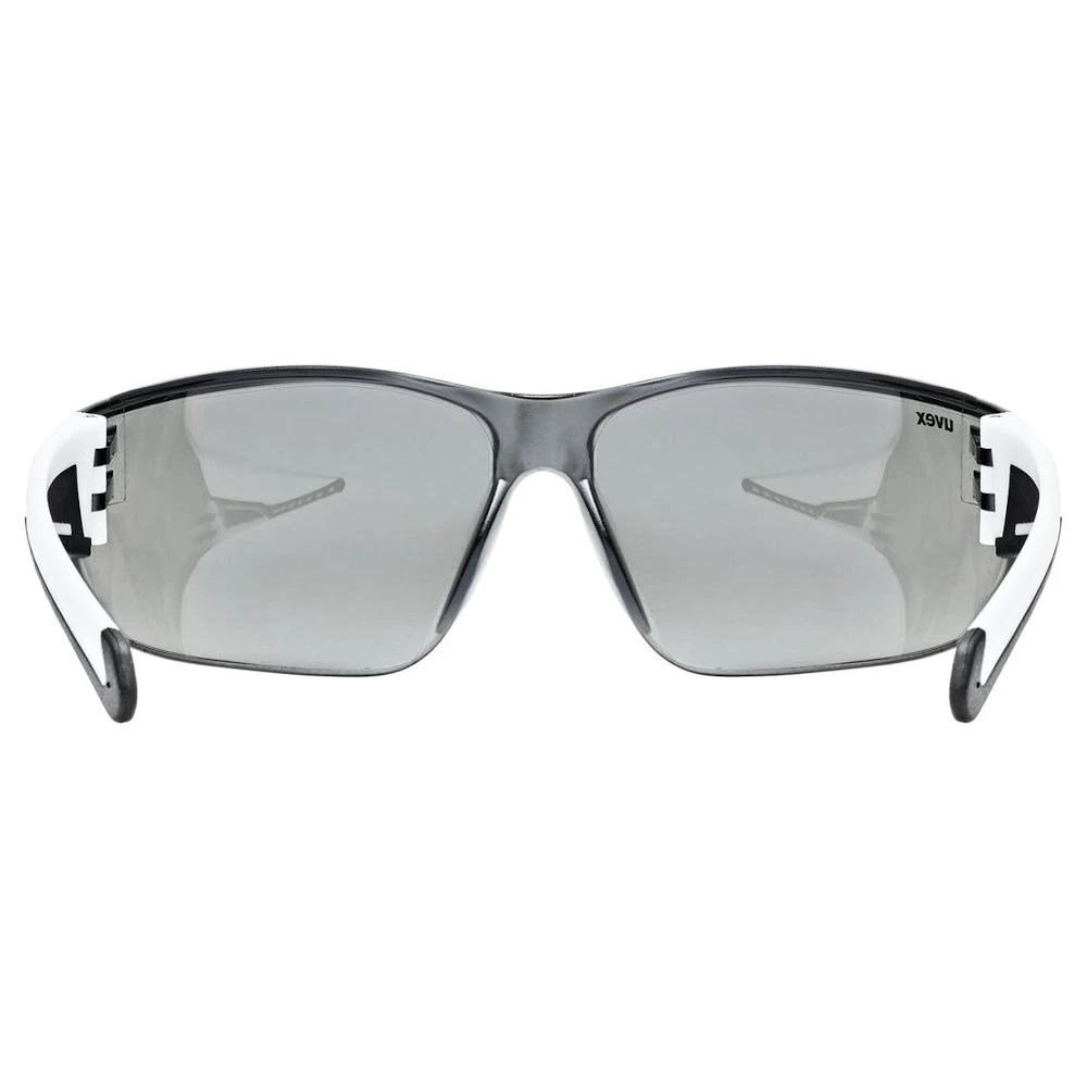 UVEX Equate cycling glasses White Matt/Mir.Silver