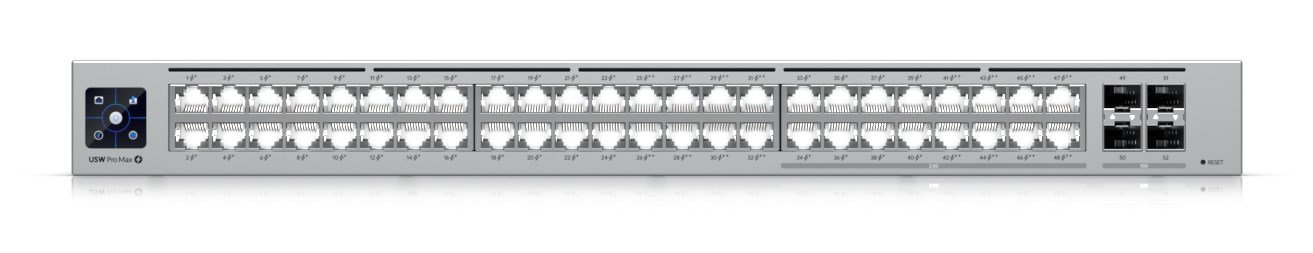 Ubiquiti USW-PRO-MAX-48-POE network switch L3 2.5G Ethernet (100/1000/2500) Power over Ethernet (PoE) Grey