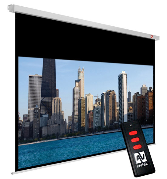 Avtek Cinema Electric 270 projection screen 16:9 121