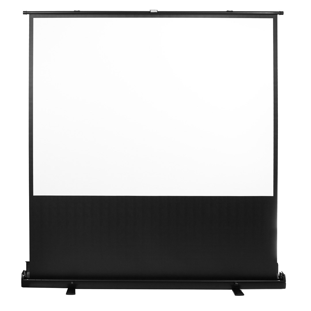 Maclean portable projection screen, compact, floor, 66, 16:9, MC-210