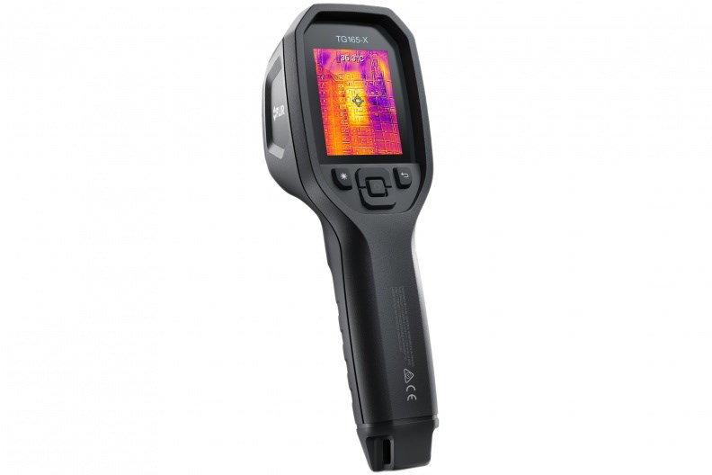 FLIR TG165-X MSX Termocamera -25 fino a +300 C 80 x 60 Pixel 8.7 Hz MSX, Luce LED integrata, Fotocamera digitale