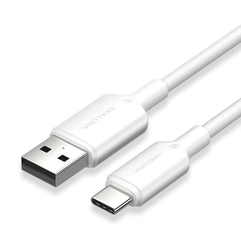 CABLE USB-C TO USB2.0/1M WHITE CTQWF VENTION