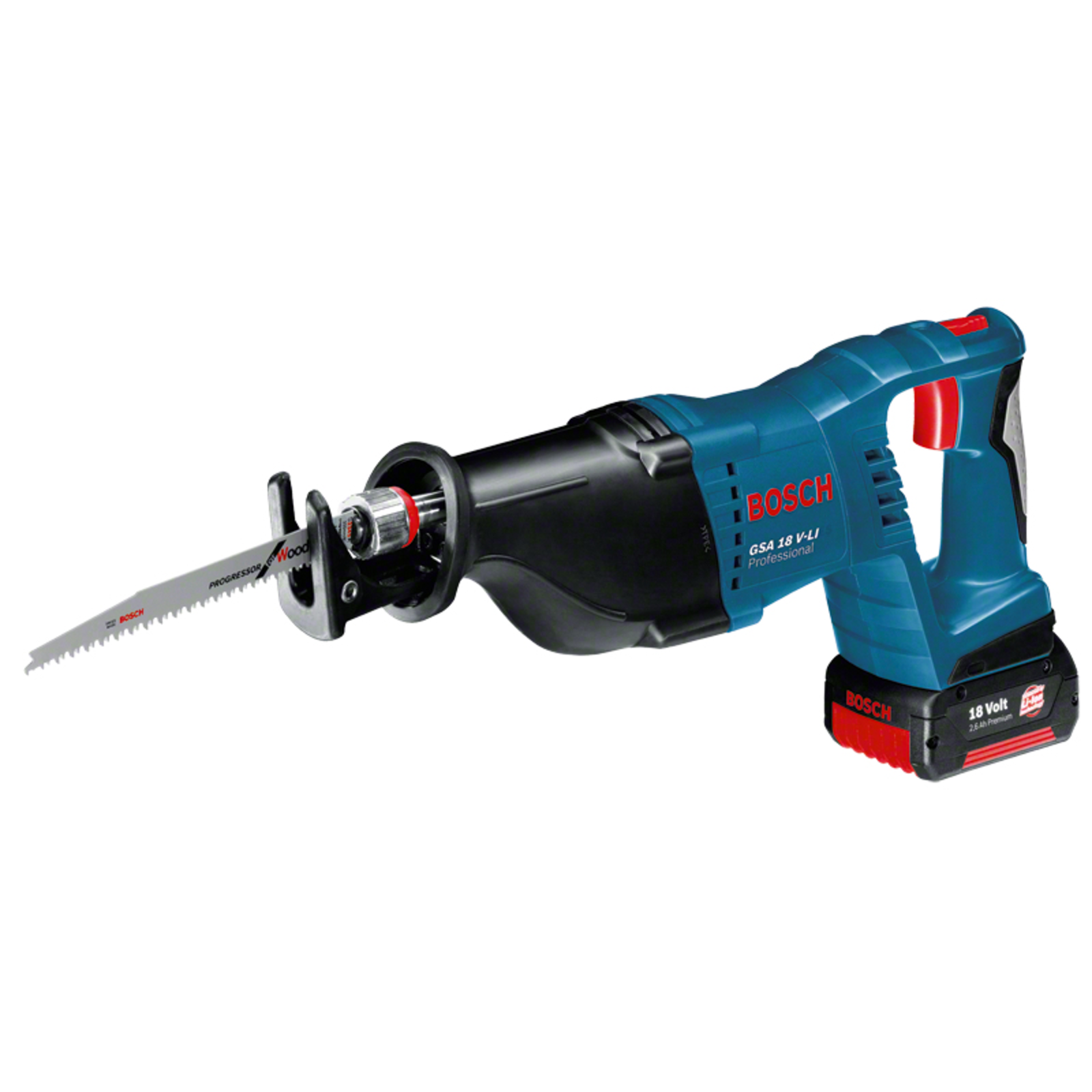 Bosch Cordless Reciprocating Saw GSA 18 V-LI Professional18 V Blue Black No Battery And Charger