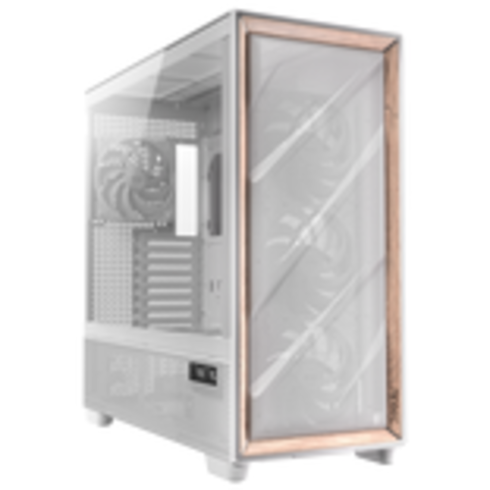 Anker Antec Geh Antec FLUX PRO White Midi Tower White Retail (0-761345-10156-1)