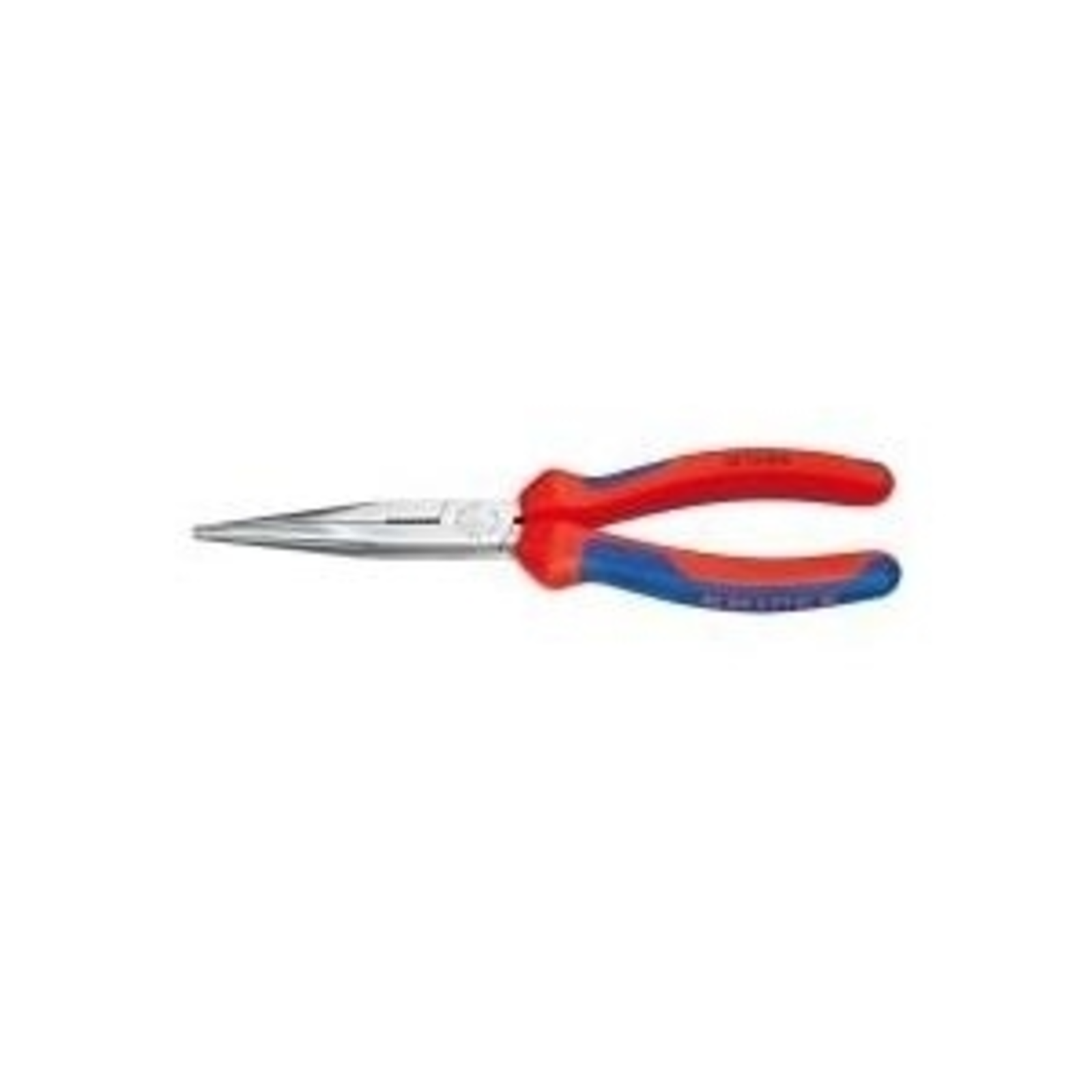 KNIPEX Flat Round Nose Pliers with Cutting Edge 200 Mm