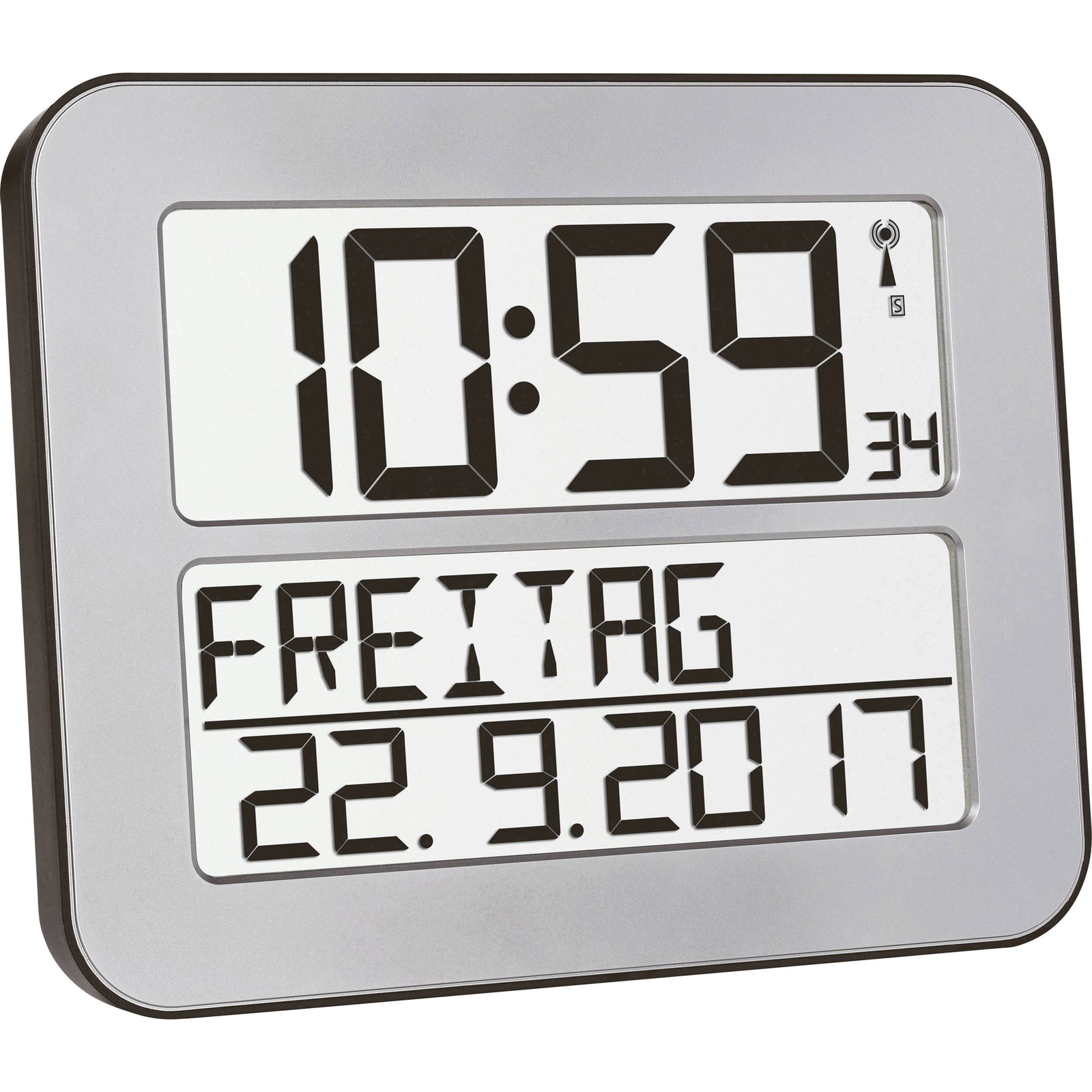 TFA 60.4512.54 Silver TIMELINE MAX