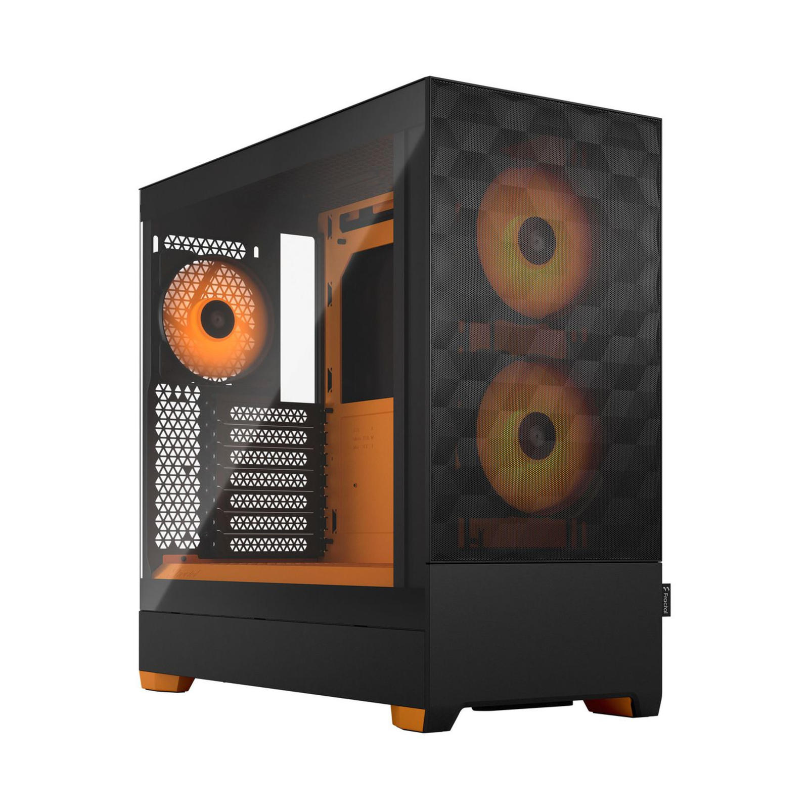 Fractal Design PC Case Pop Air RGB orange Core TG ATX