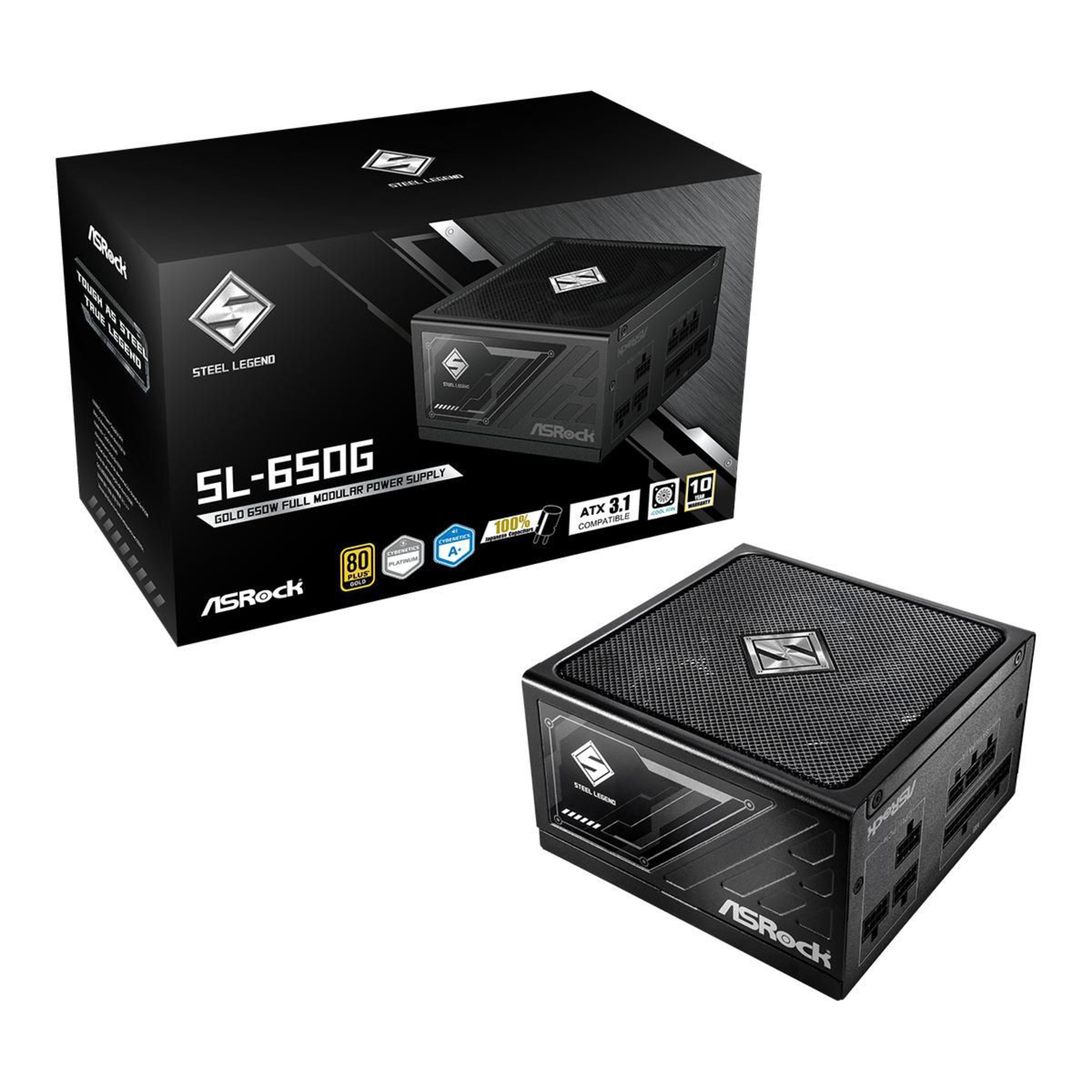 ASRock Steel Legend SL-650G 650W ATX 80+ gold BK Retail