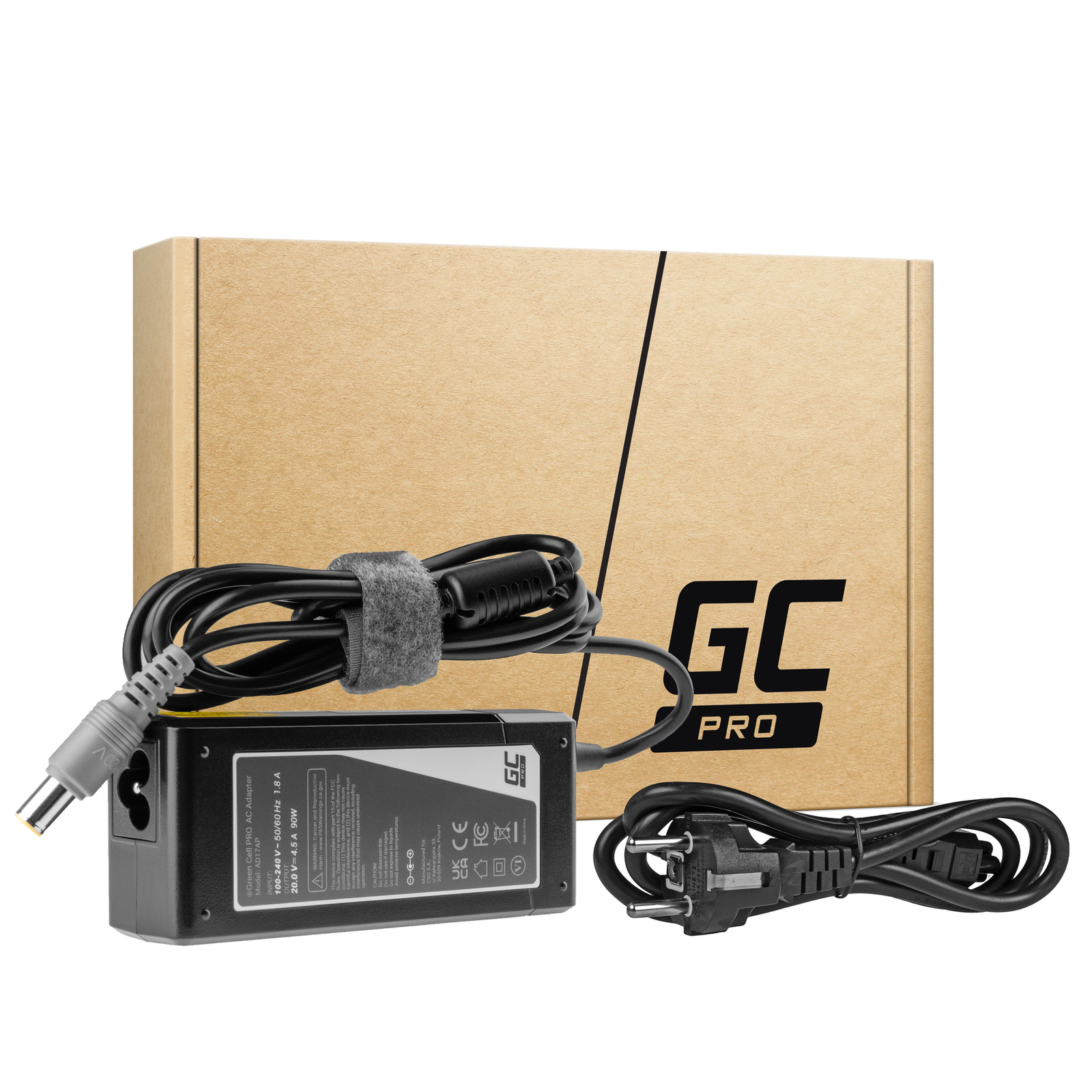 Greencell PRO Laptop Charger Lenovo ThinkPad T410 T530 20V - 4.5A 90W