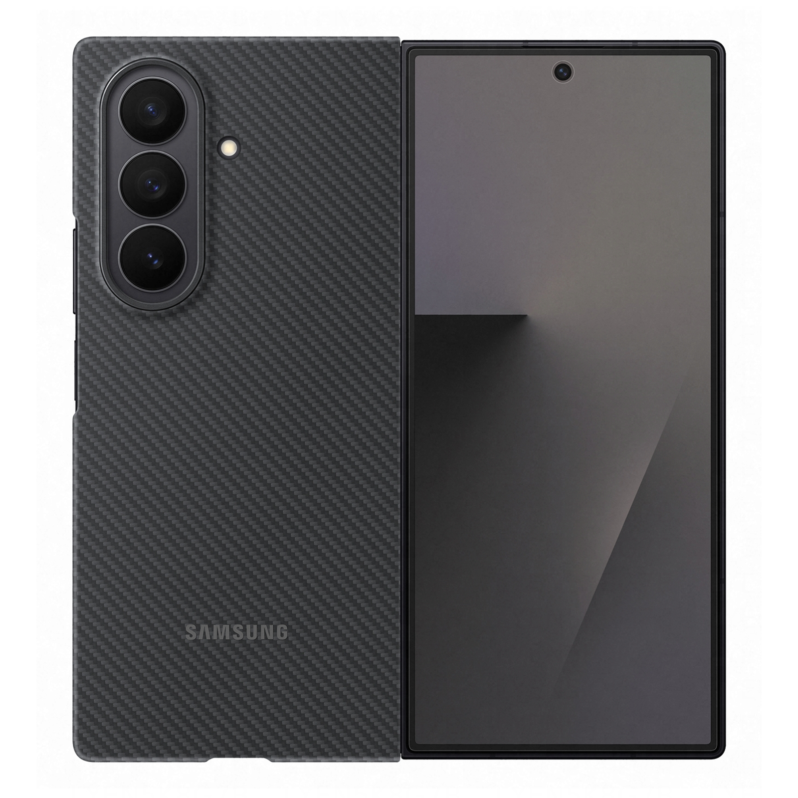 Samsung Carbon Shield Back Cover Black Samsung Galaxy Z Fold 7