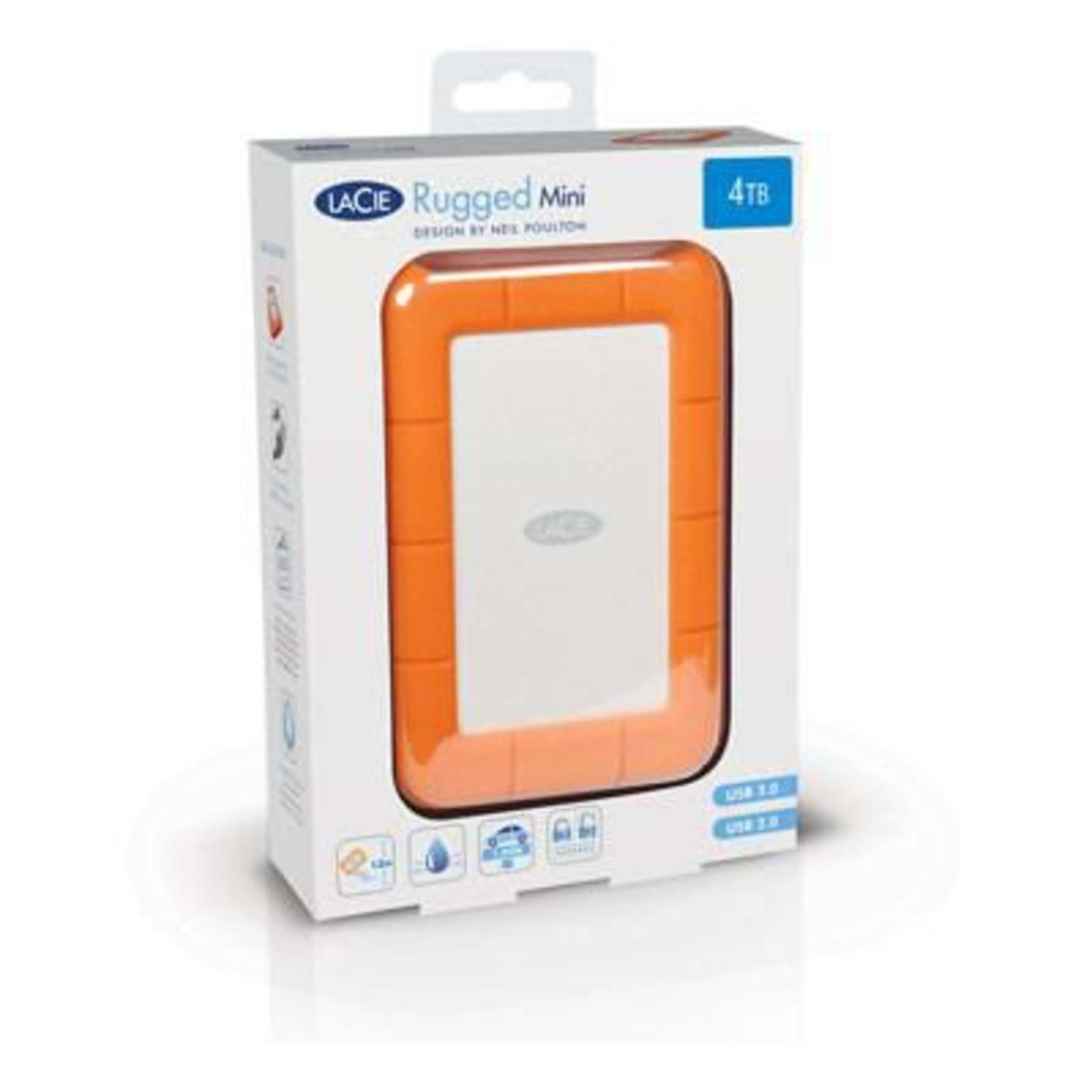 LaCie Rugged Mini Hard Drive 2 TB External (portable)