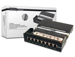 DIGITUS DESKTOP CAT 6 - PATCH PANEL SHIELDED