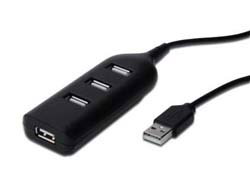 DIGITUS USB 4-PORT HUB - USB 2.0