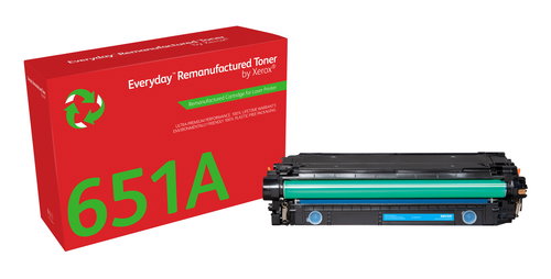 TONER CYAN HP 651A/650A/307A - XEROX EVERYDAY