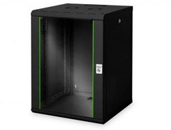 WALL MOUNTING CABINET-600X600MM - 16U 820X600X600 MM BLACK