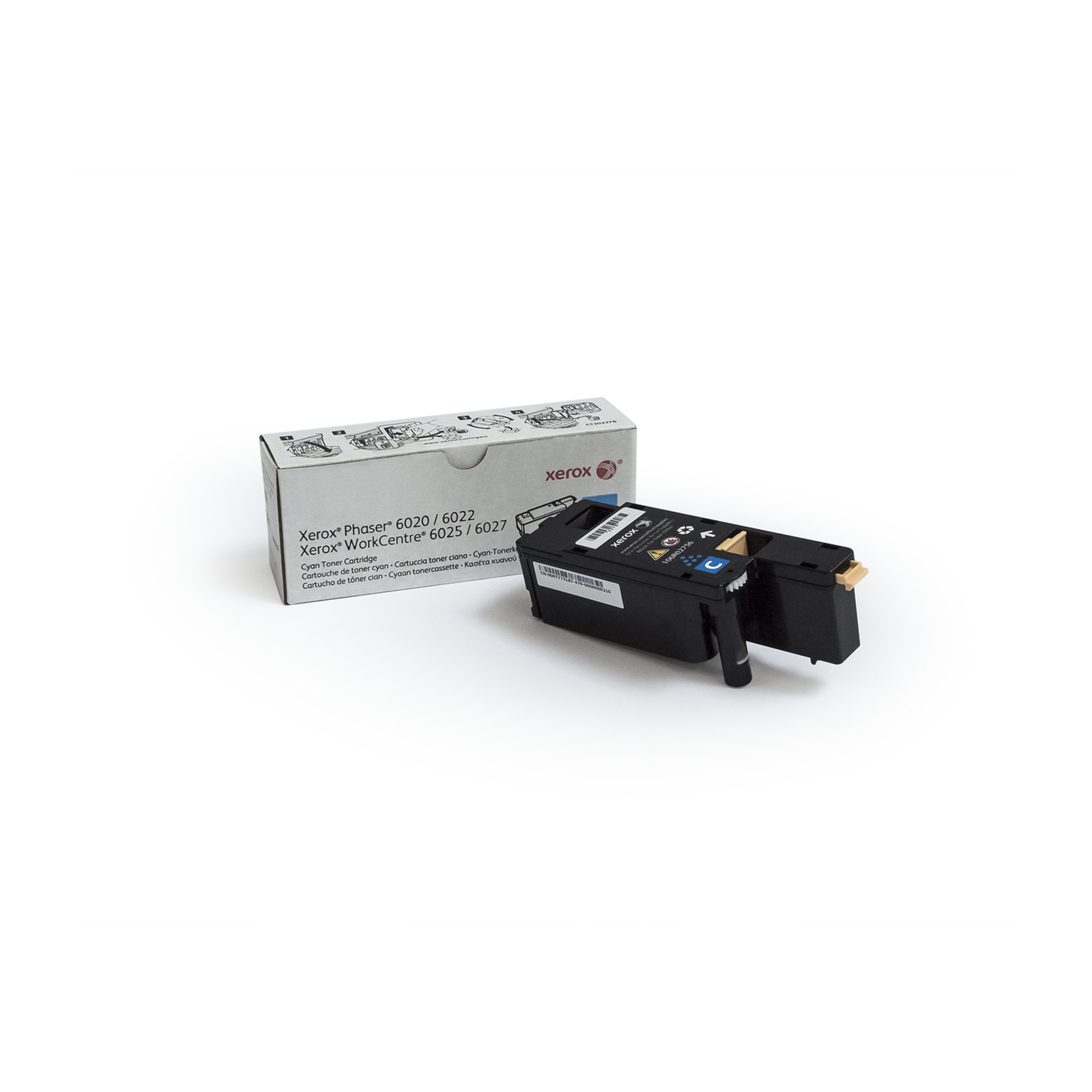 Xerox Phaser 6020-6022 WorkCentre 6025-6027 Standard Capacity Toner Module cyan 1000 Pages