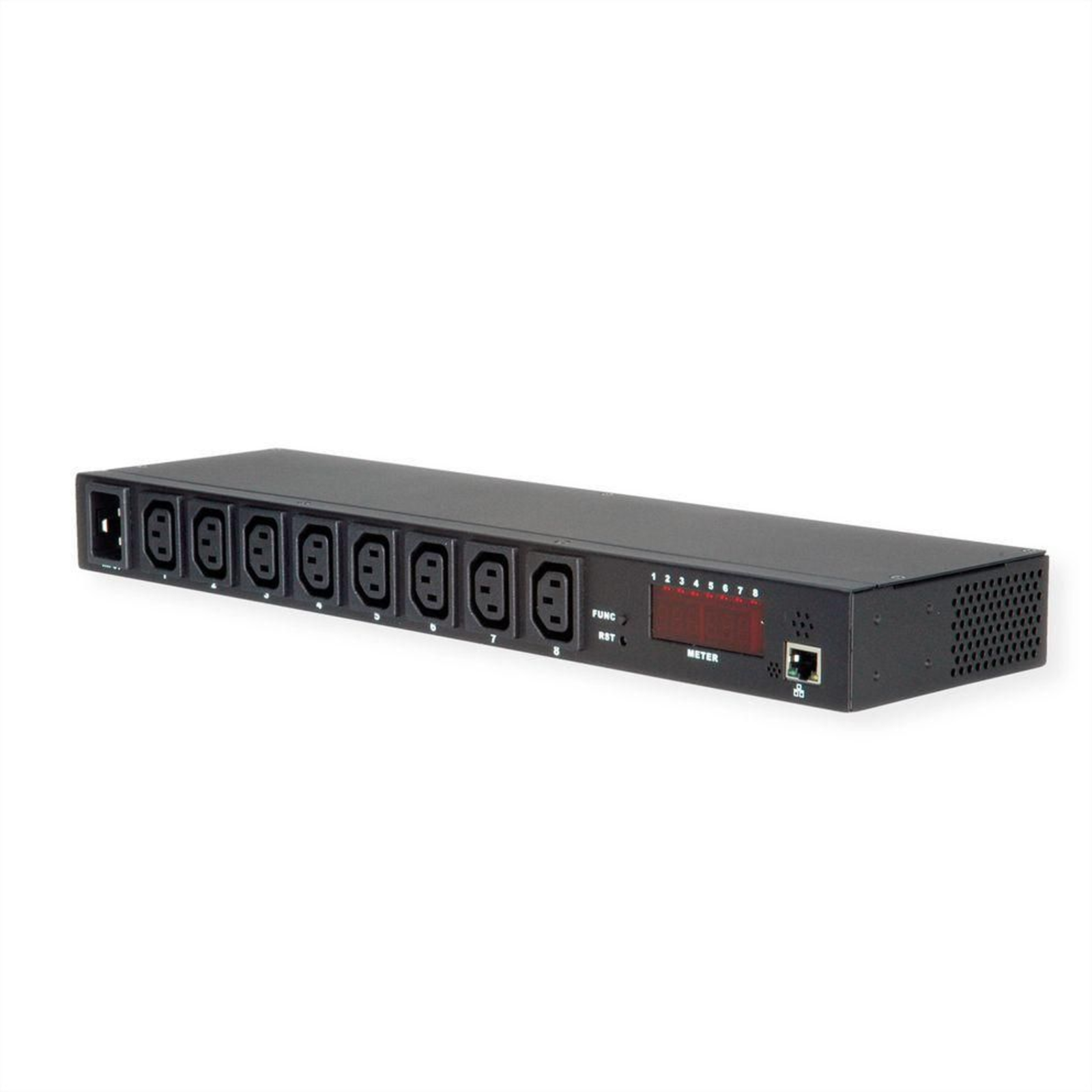VALUE 19.99.3420 Managed Modified 1U Horizontal Metal Black 8 AC Outlets