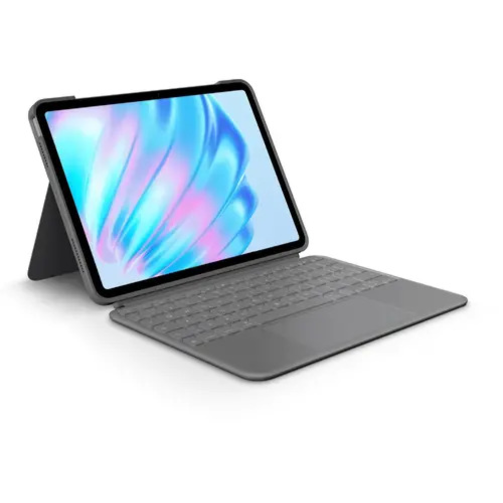 Logitech Combo Touch Keyboard Case Gray for IPad Air 11 Inch M2 DE Layout